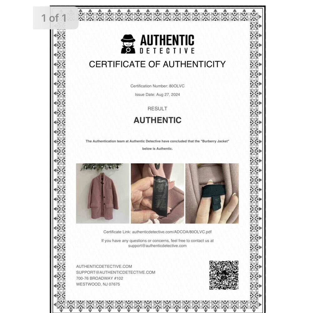 Burberry Prorsum Runway Limited Edition Coat Jacket SZ L Rare Collectors - Picture 9 of 9